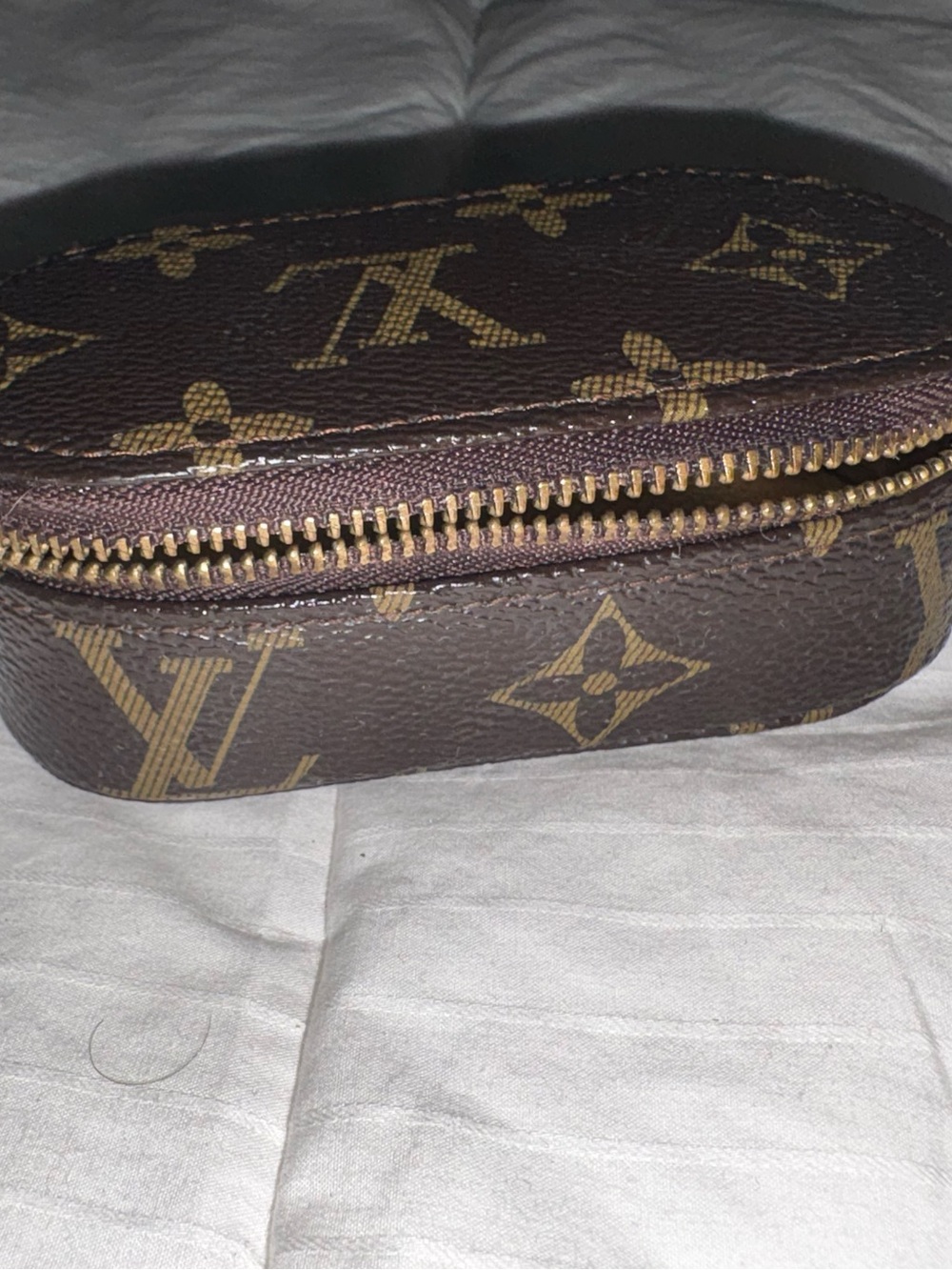 Louis Vuitton Brown Monogram Mini Zip Pouch - Picture 12 of 12